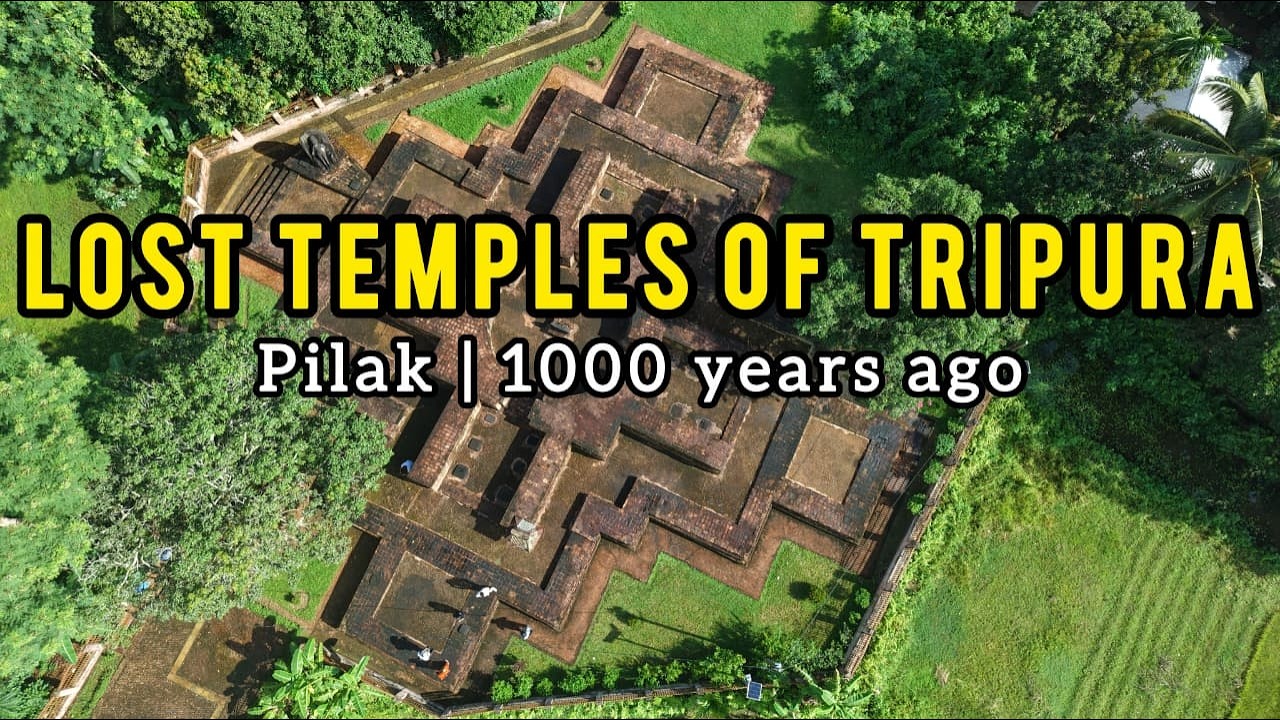 Lost temples… silent mounds… and a 1000-year-old story. Exploring Pilak, South Tripura