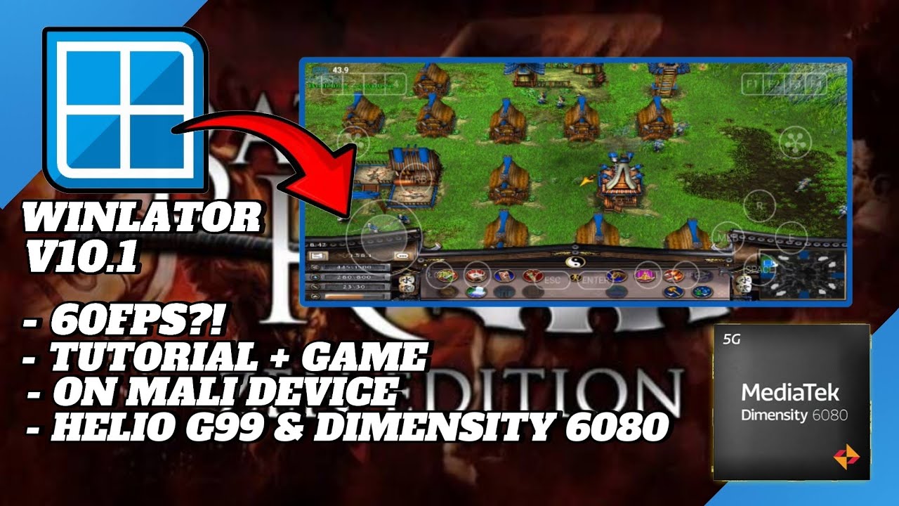 Battle Realms: Zen Edition Winlator - Helio G99 & Dimensity 6080 + Settings 
