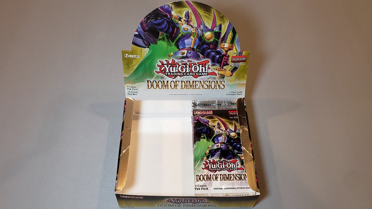 Yu-Gi-Oh! Doom of Dimensions Booster Box Opening Part 4