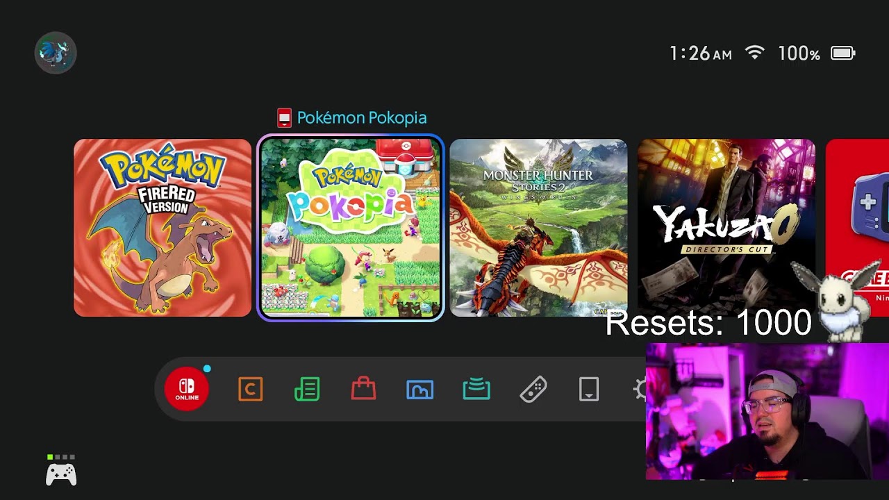 Day 3 - Shiny Hunting Eevee - Pokemon FireRed - First Playthrough