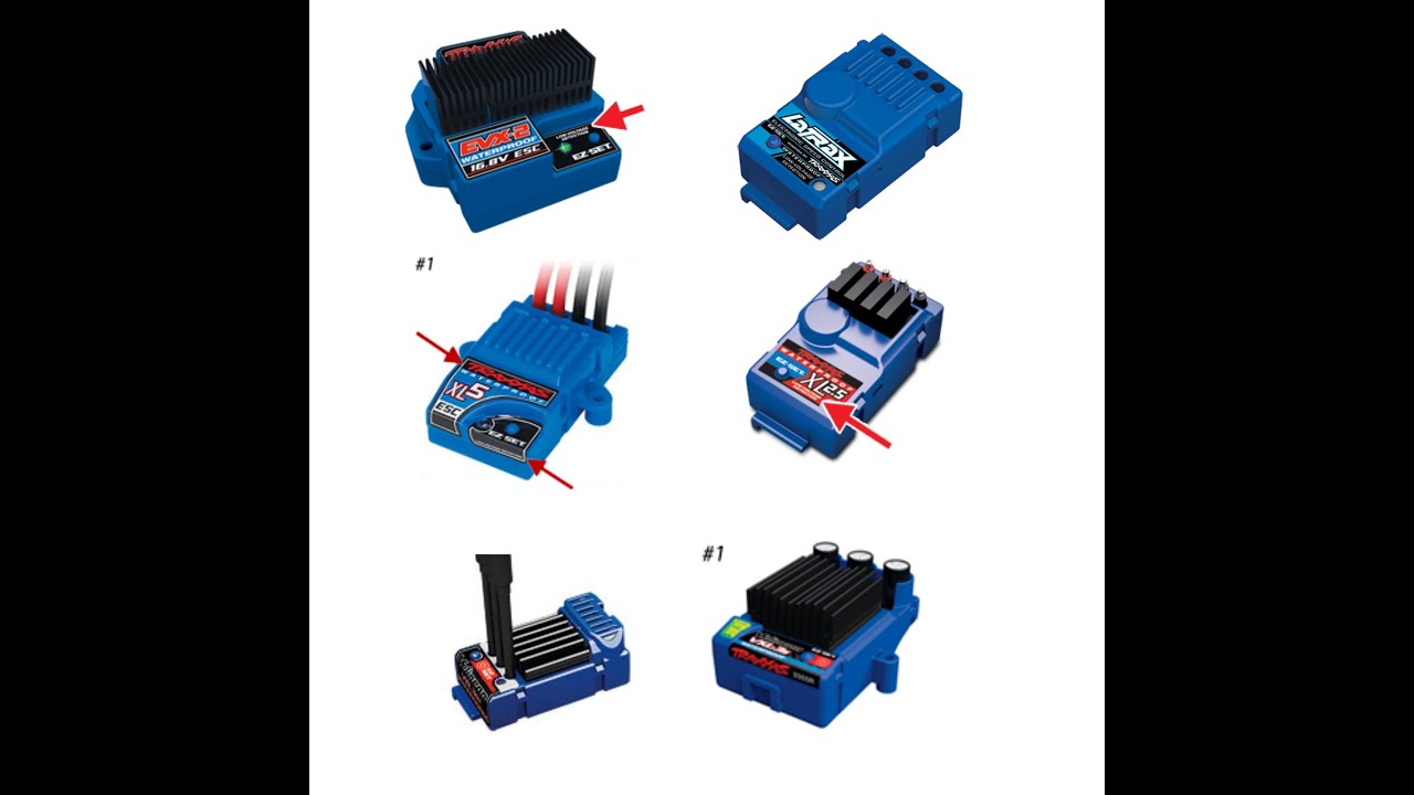 Tip para principiantes -  Traxxas ESC's - Como Calibrar, Seleccionar modos & LiPo Cut-Off  (Español)