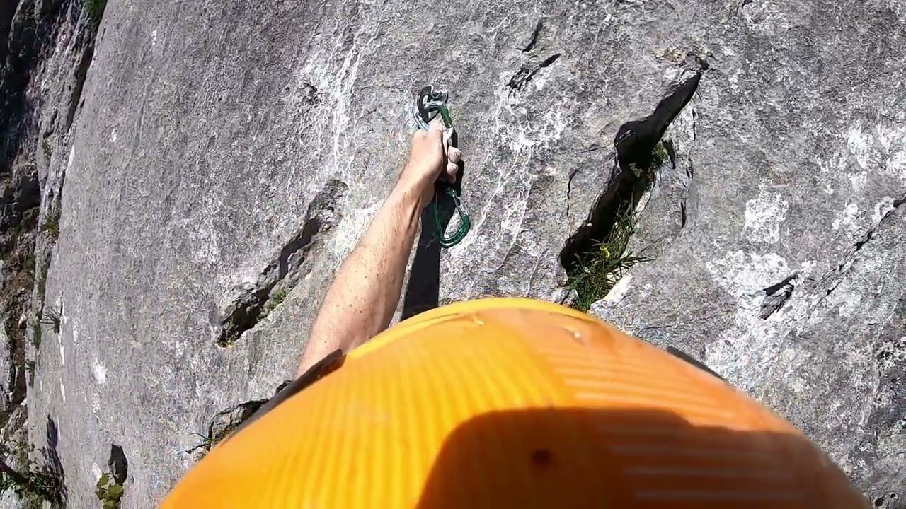 Grandval, La Cigale 5c+ (5b) Multi Pitch.