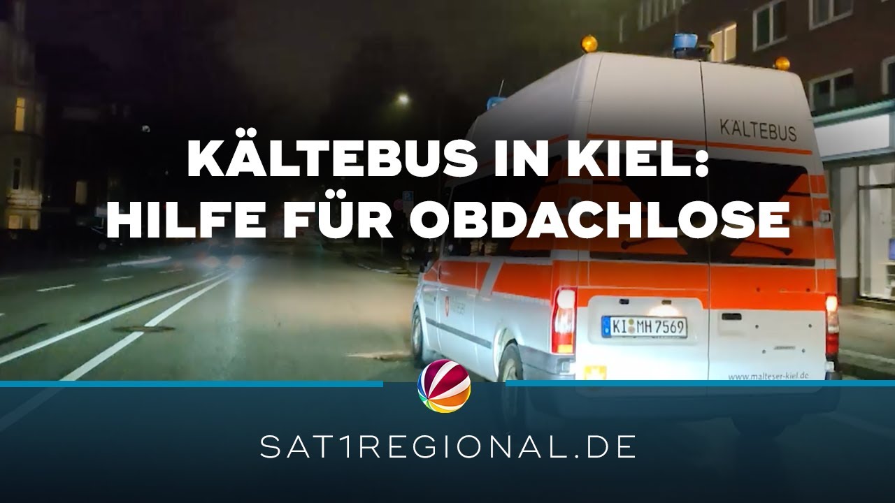 Kältebus in Kiel: Hilfe für Obdachlose