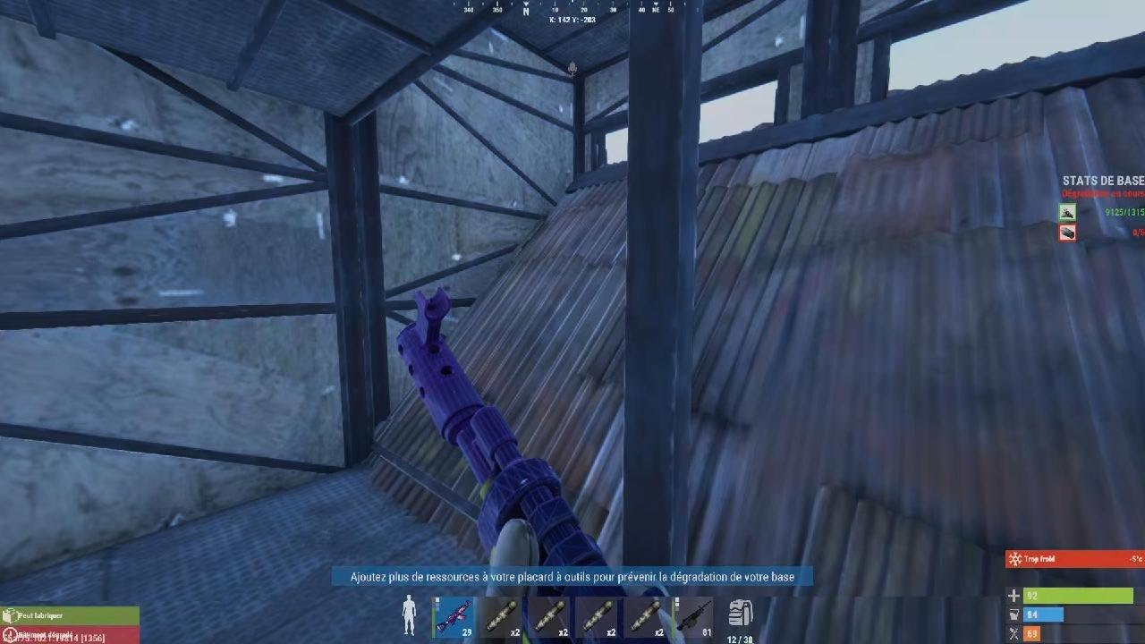 Raid on rust console [FR]