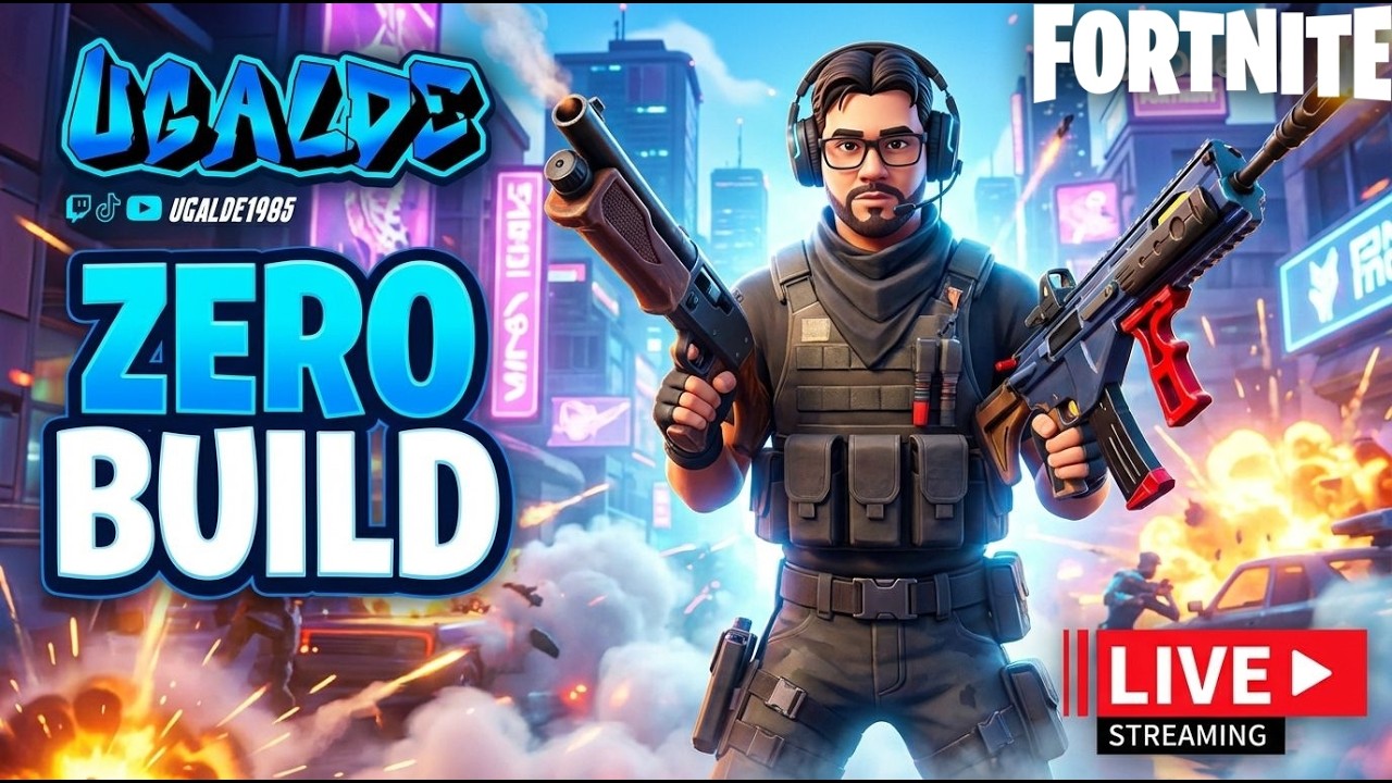 🚨AO VIVO - Fortnite ZERO BUILD🚨  #ps5 #fortnite  #120fps