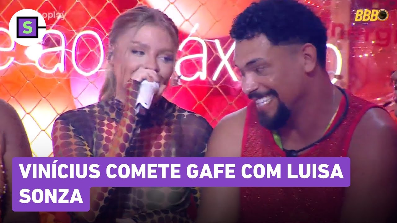 BBB 25: Vinícius comete GAFE e canta versão antiga de 'Chico' ao lado de Luísa Sonza; veja o vídeo