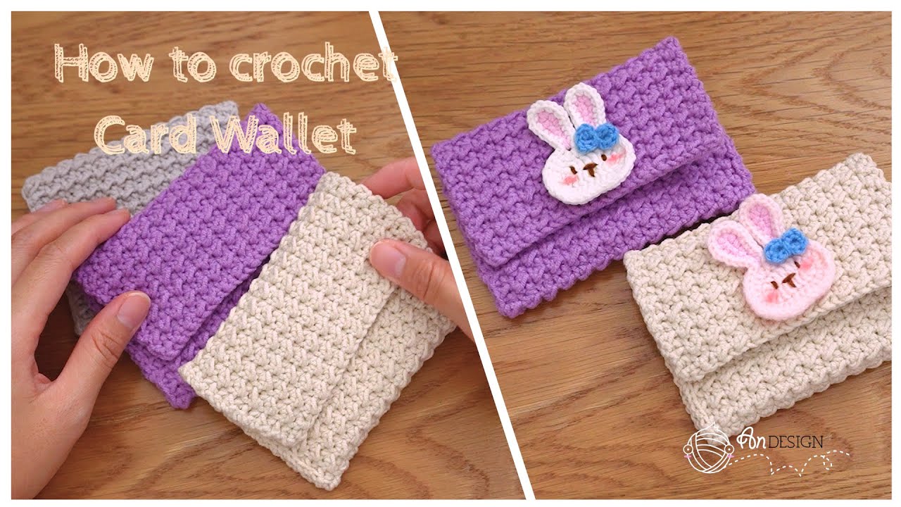 How to crochet card wallet  |  easy & gorgeous