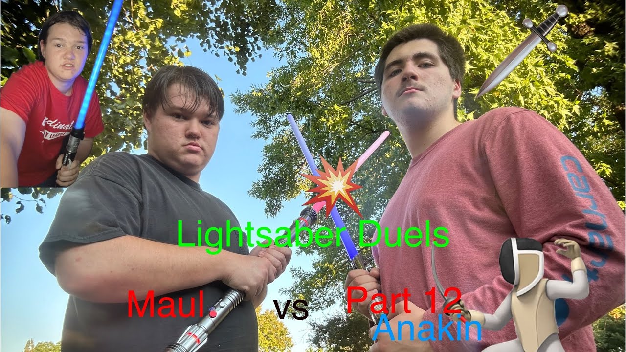 Lightsaber Duels Part 12 (Maul vs Anakin) #starwars #lightsaber #dueling #anakinskywalker #darthmaul