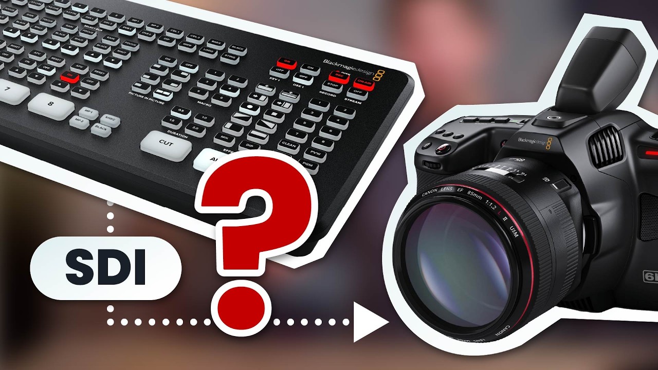 Полное руководство: камеры ATEM SDI и Blackmagic Pocket Cinema