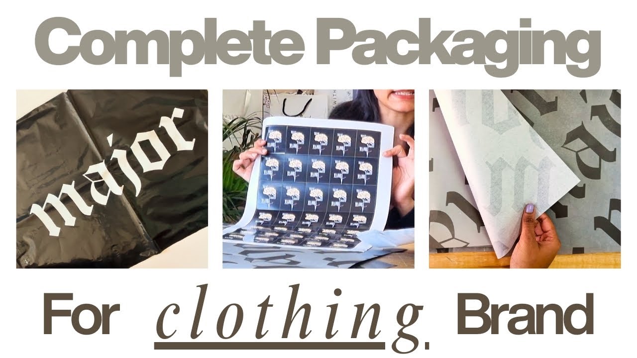 Complete Packaging for Clothing Brands! (Low MOQ) | printevr