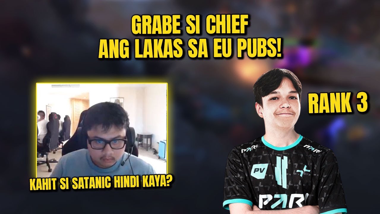 GRABE SI CHIEF, ANG LAKAS SA EU PUBS - KAHIT SI SATANIC HINDI KAYA!