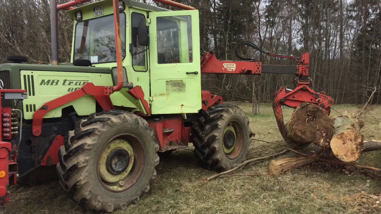 Vorliefern mit MB-Trac 800