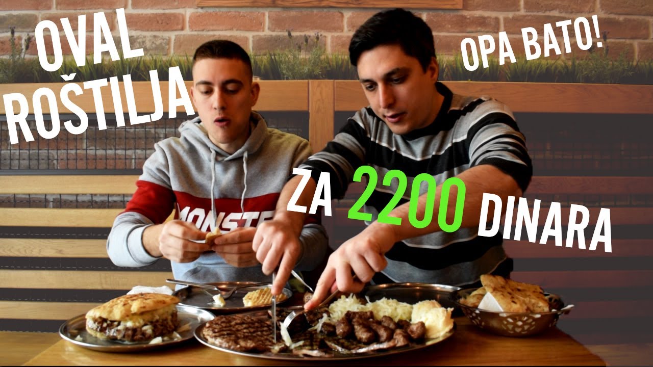 JELI SMO ROŠTILJ KOD SAVČIĆA ZA 2200 DINARA!
