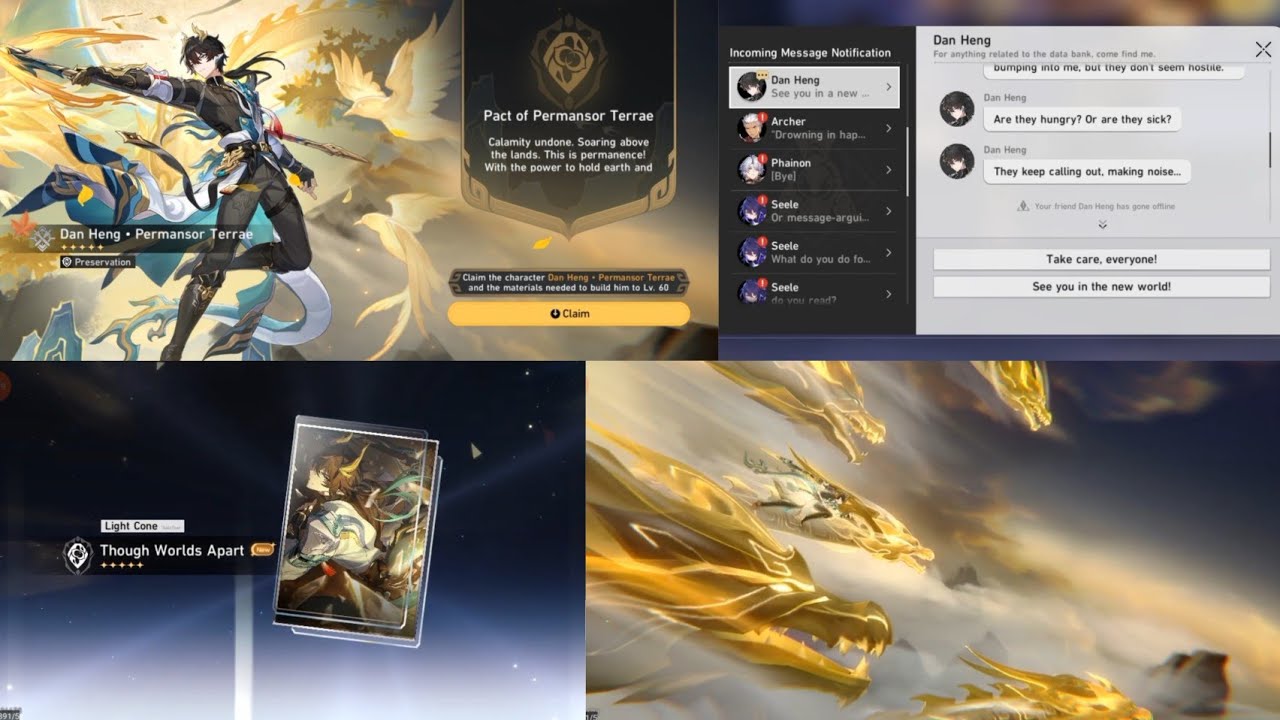 Free dan heng,trial & pulls for his lightcone - Honkai Star rail
