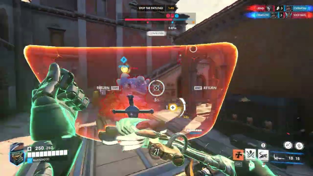 Overwatch Clip - Epic Mizuki Defense Gameplay