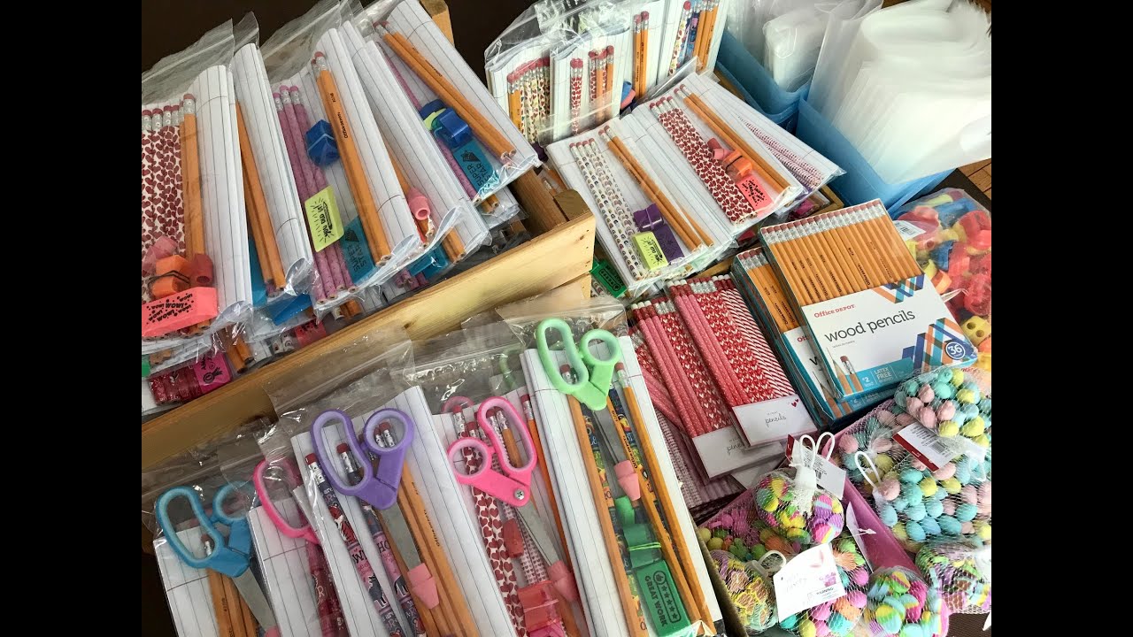 Operation Christmas Child Stockpile | Stocking Up for Pencil Packs | OCC Processing Center Filler