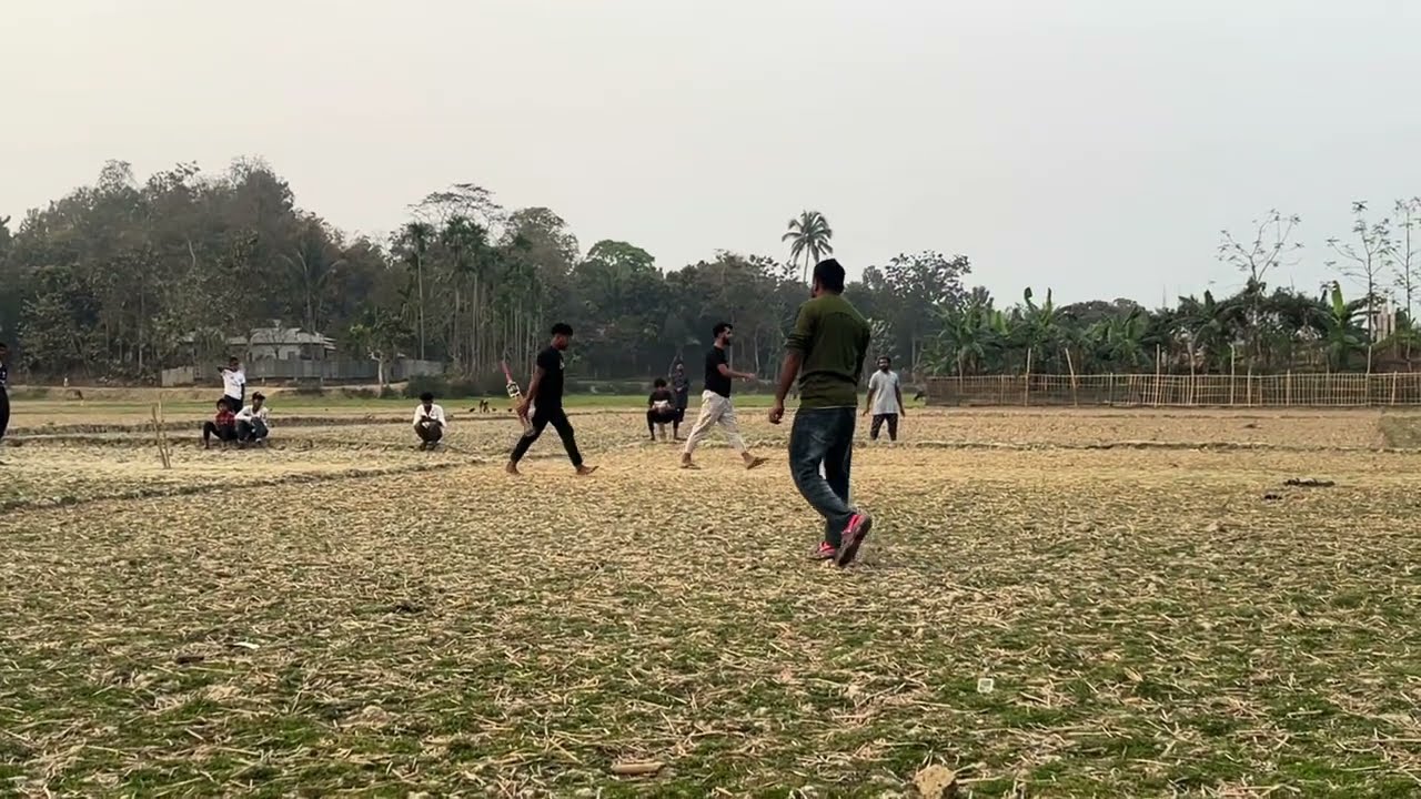Village Special Cricket Match , 13 players Out 🤣. ICC 😇