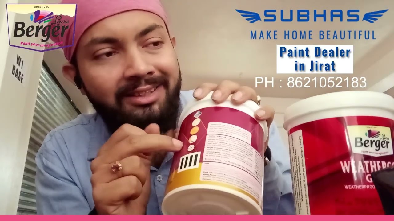 🏡✨ Berger Exterior Paints Explained! | Best Protection for Your Home 🏠🎨 | Best Paint Dealer in Jirat