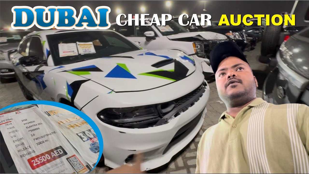 Dubai Accidental Cars Auction | The IndoDubai Travellers