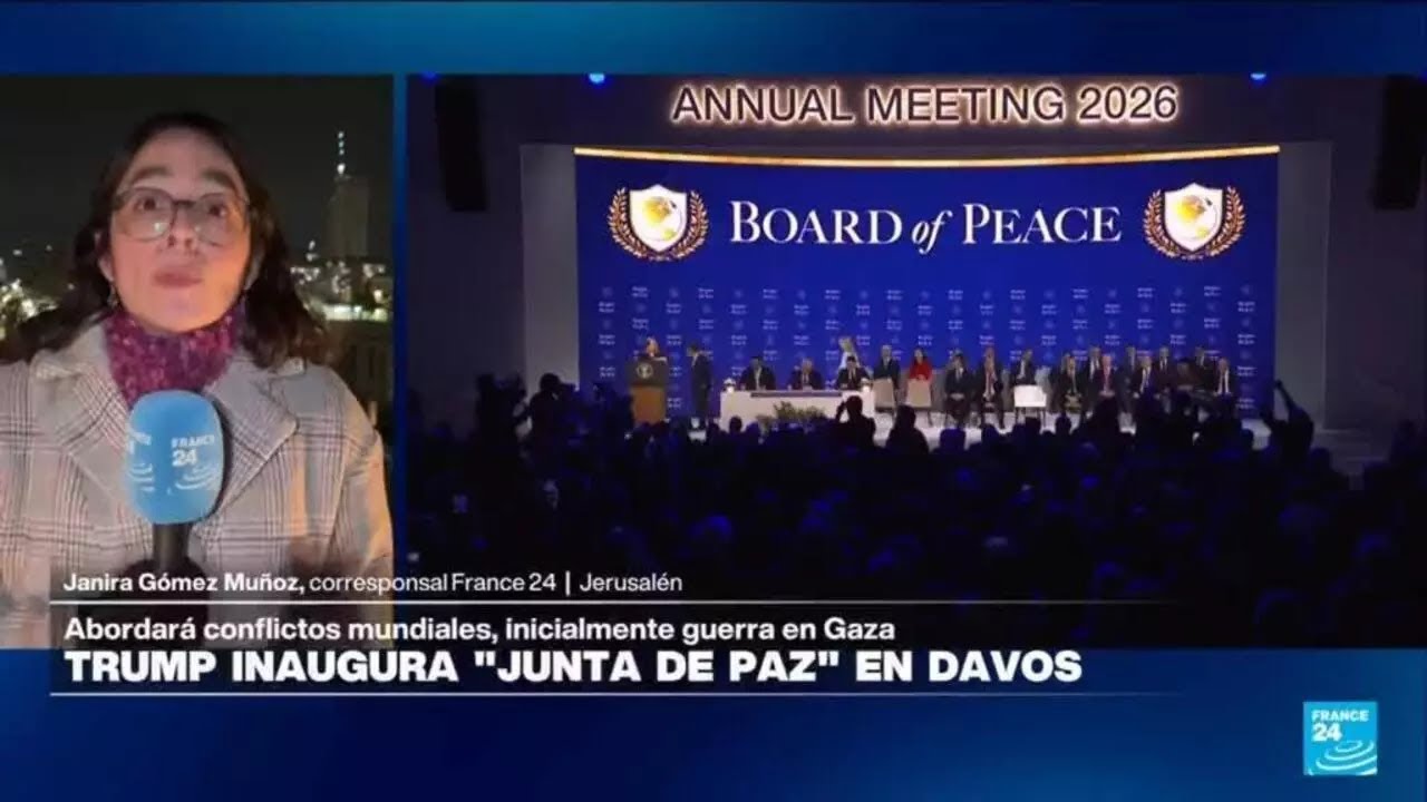 Trump revela en Davos su "plan maestro" para reconstruir Gaza: un plan colonial con paisaje de Dubái