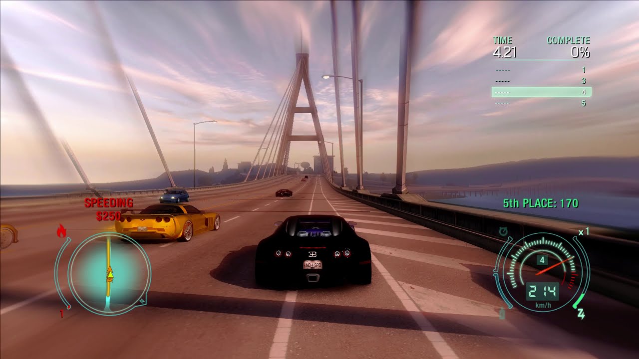 Need for Speed: Undercover - Random Race / 400+ km/h