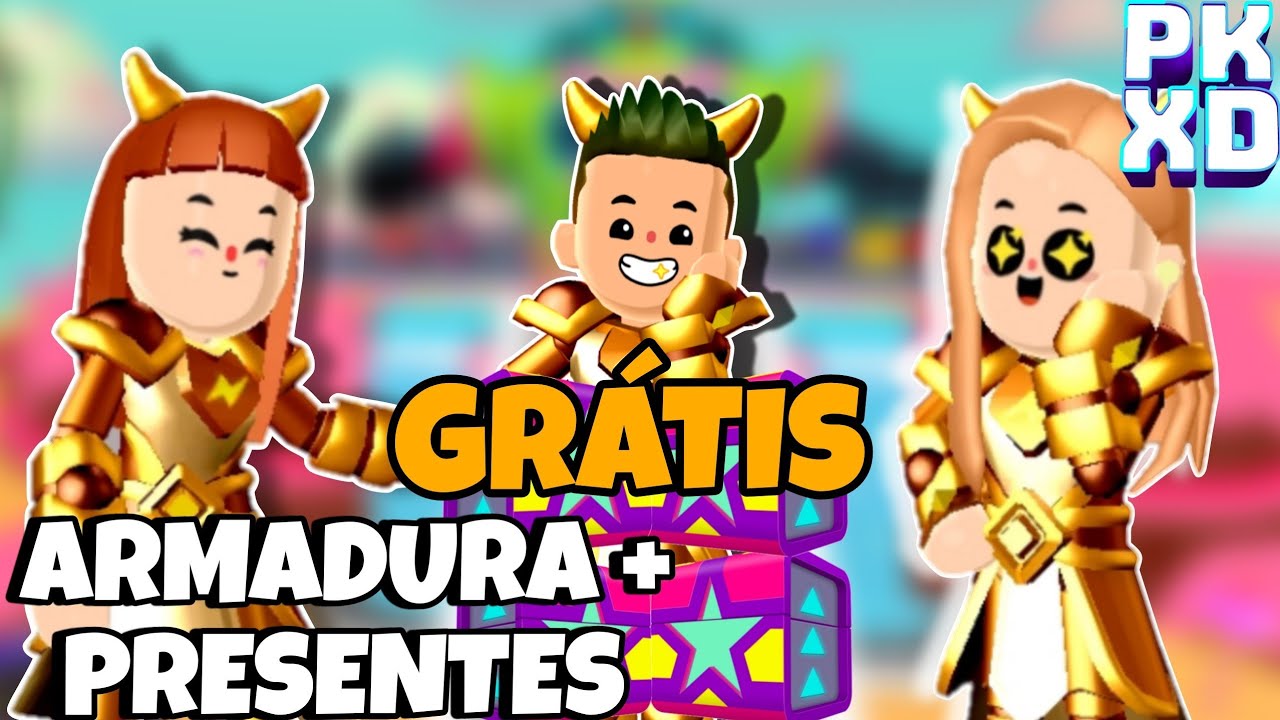 Código da armadura do ADMIN GRATÍS e muitos presentes do nosso canal! Saiba como ganhar! PK XD