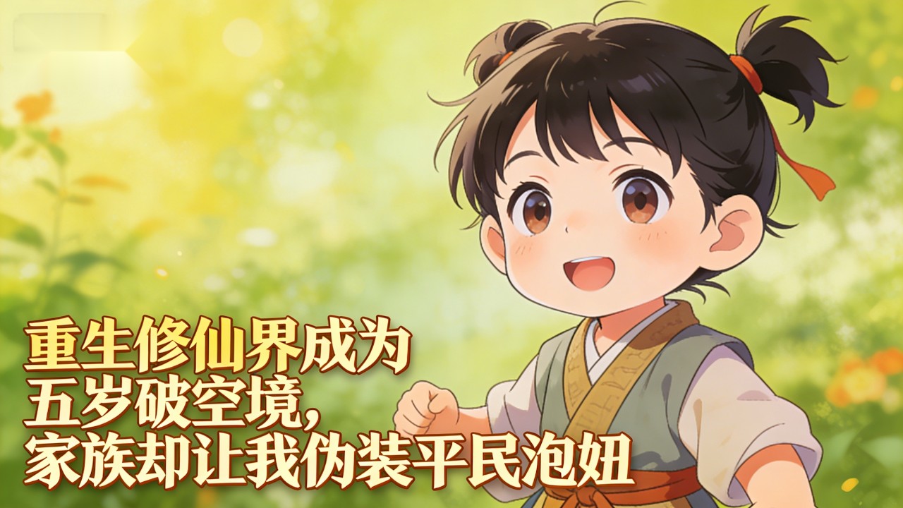 重生修仙界成為五歲破空境，家族卻讓我偽裝平民泡妞。破空境裝萌娃，只為接近命定之女。#都市小说 #玄幻小说