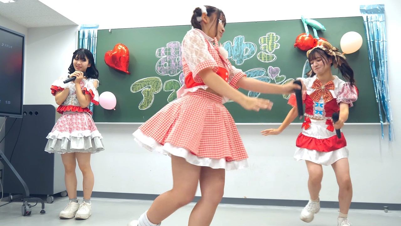 【生音】【アイドル】【コピーダンス】【大学生】淡雪アプレミディ 「チュープリ PvP版」(ZOC) 3曲目 富大祭 ミニステージ 横動画 2025年10月25日