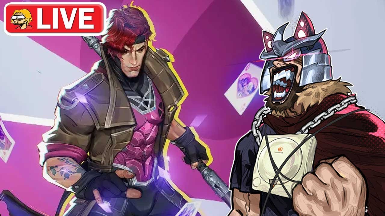 Max FINALLY plays Marvel Rivals & Gambit  🔴Full Stream🔴 (11-14)