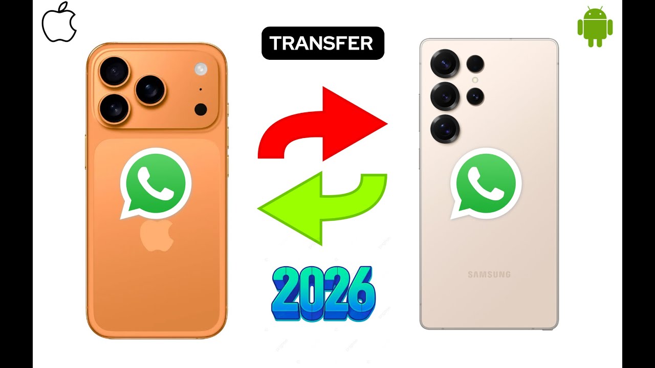 Как перенести сообщения WhatsApp с iPhone на Android | Метод 2026 года | без сброса к заводским н...