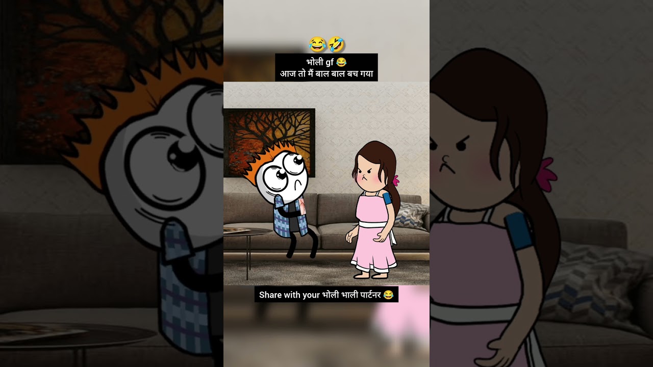 The Smart Husband&rsquo;s Funny Answer 😂 #shorts #funny #comedy #cartoon #rbtoons #tweencraft