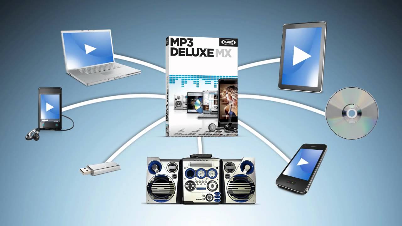 The MP3 software with powerful features - MAGIX MP3 deluxe MX (EN)