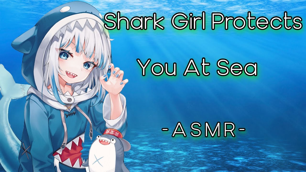 Shark Girl Protects You At Sea {ASMR}{F4M}
