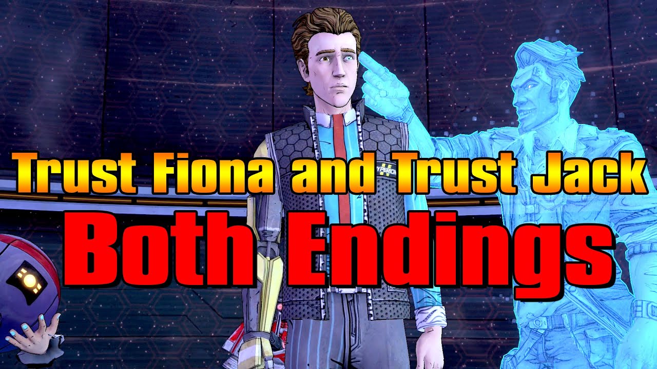Tales from the Borderlands Episode 2 - Both Endings, Alternate Endings Trust Fiona Or Trust Jack