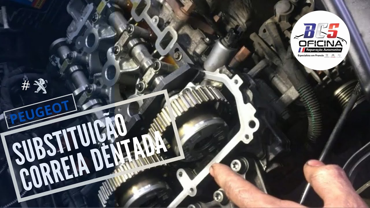 #Peugeot 208 1.2  Substituição da correia dentada