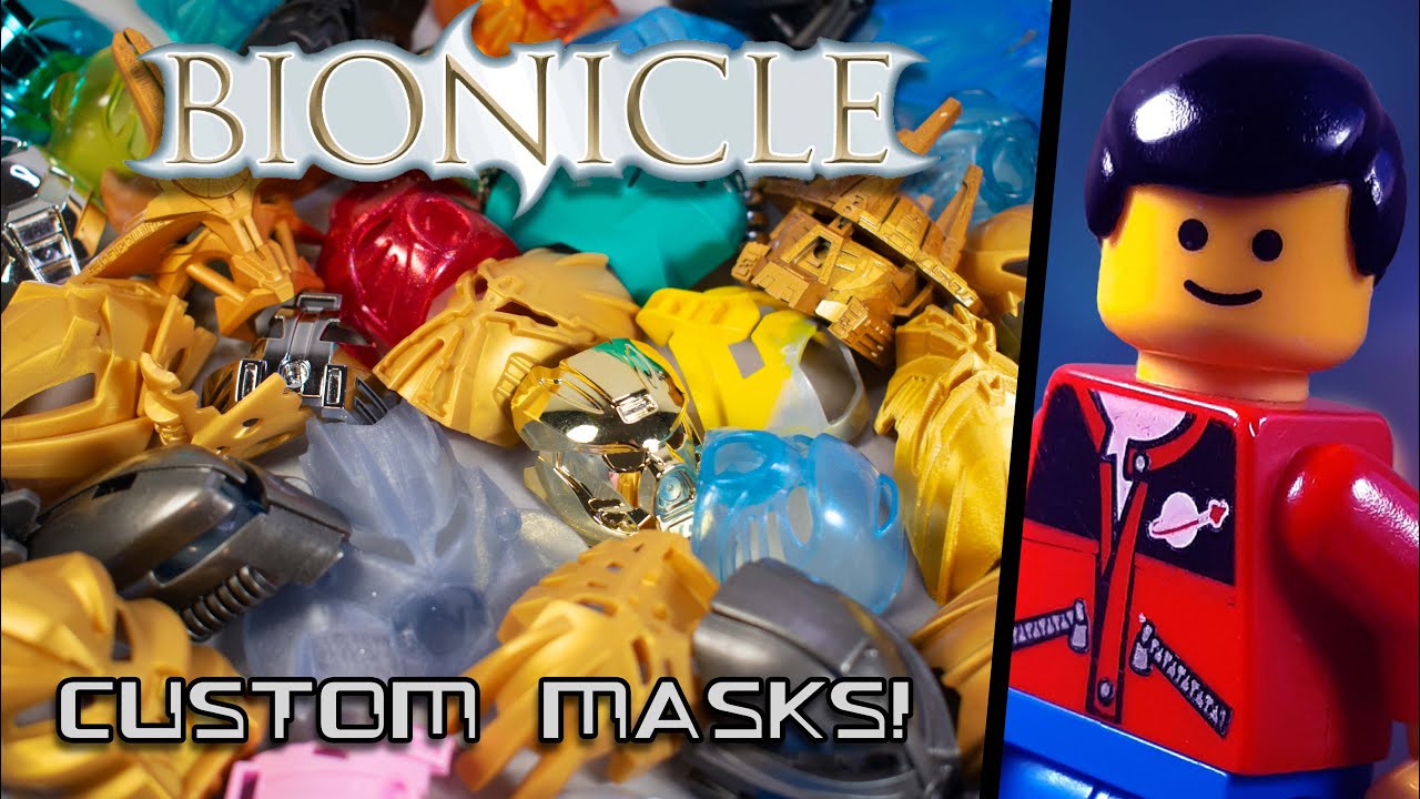 The Golden Age of Custom Bionicle Masks