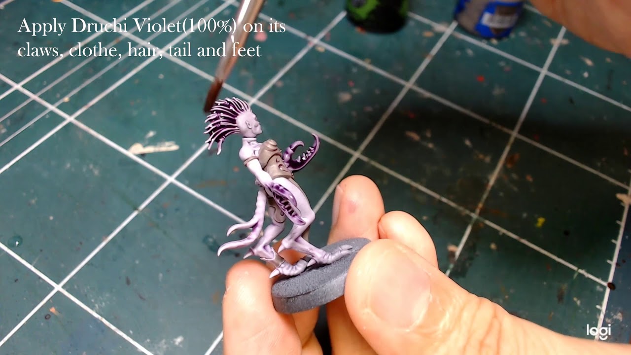 Painting Slaanesh Daemonette Super Fast and Easy