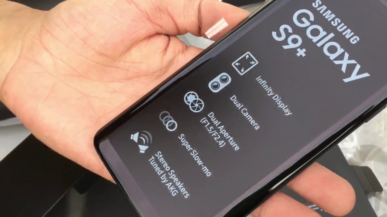 Samsung galaxy s9 plus 256gb unboxing with entertainment bundle