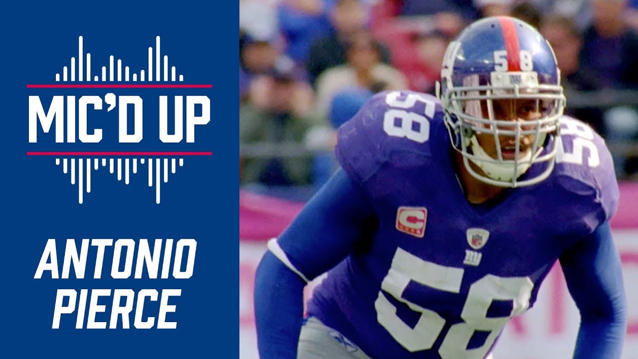 Antonio Pierce Mic&rsquo;d Up vs. Raiders (2009) | New York Giants