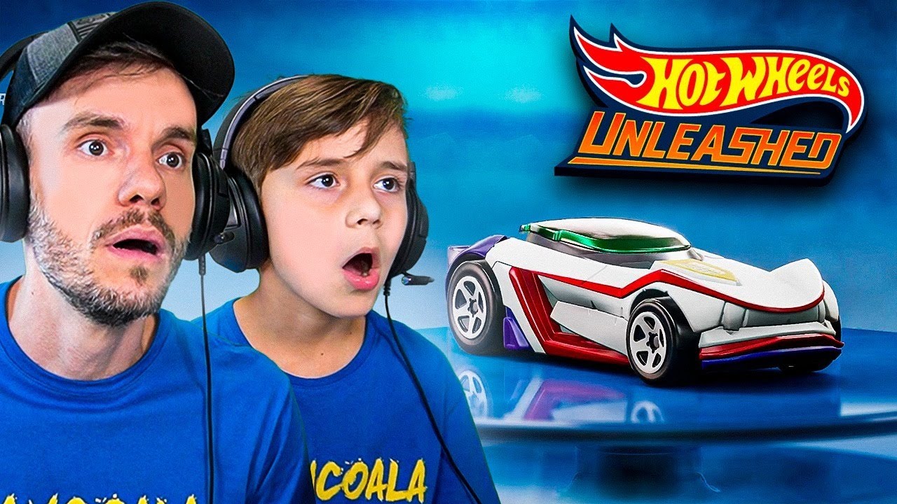 CARRO DO JOKER CORINGA NO HOT WHEELS UNLEASHED - Família Brancoala Games