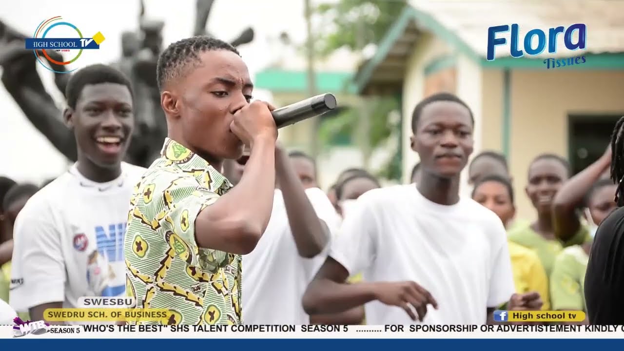 High School TV -Swedru School of Business Dancehall Artiste(Calmer) who sounds like a Jamaican. #WTB