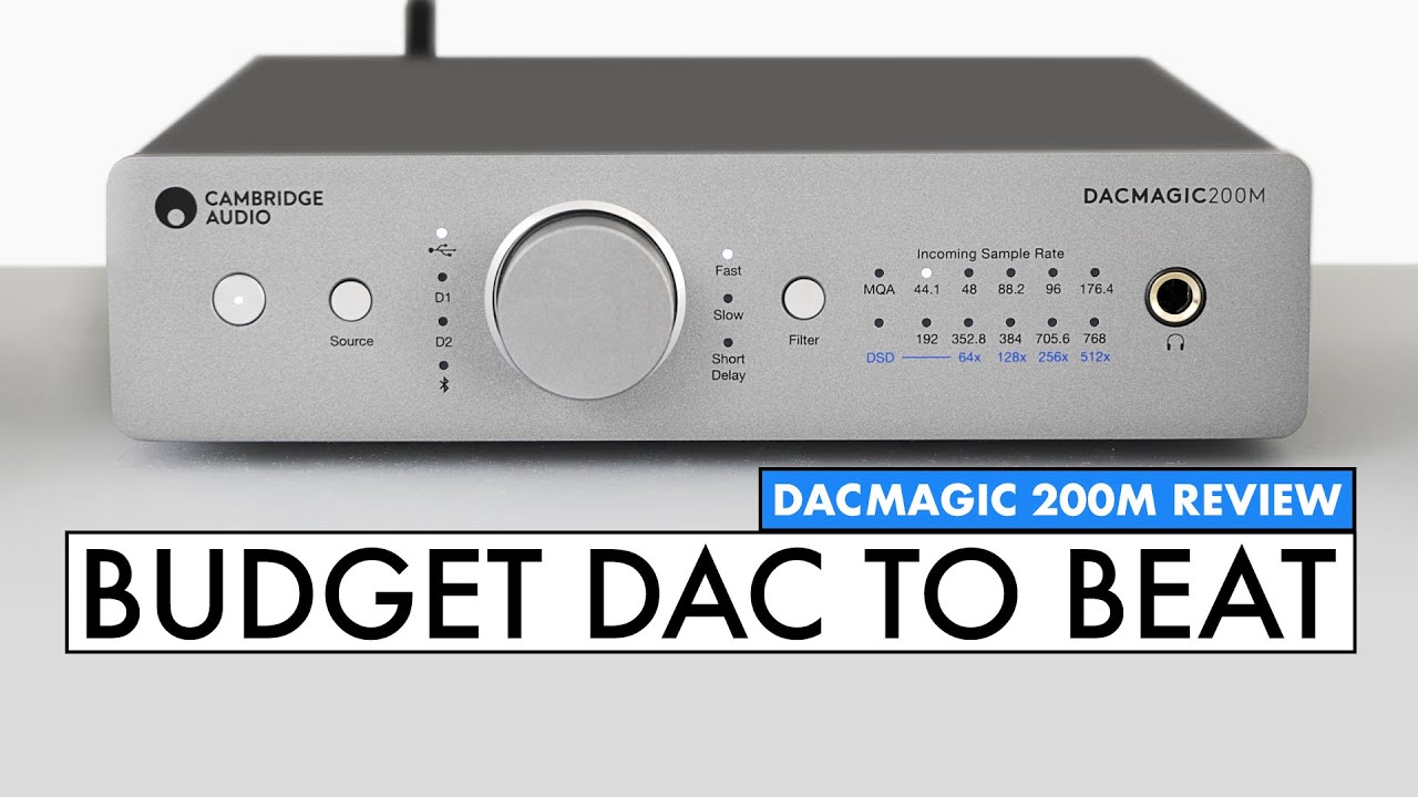 Обзор цифро-аналогового преобразователя! НОВЫЙ Cambridge Audio DacMagic 200M!