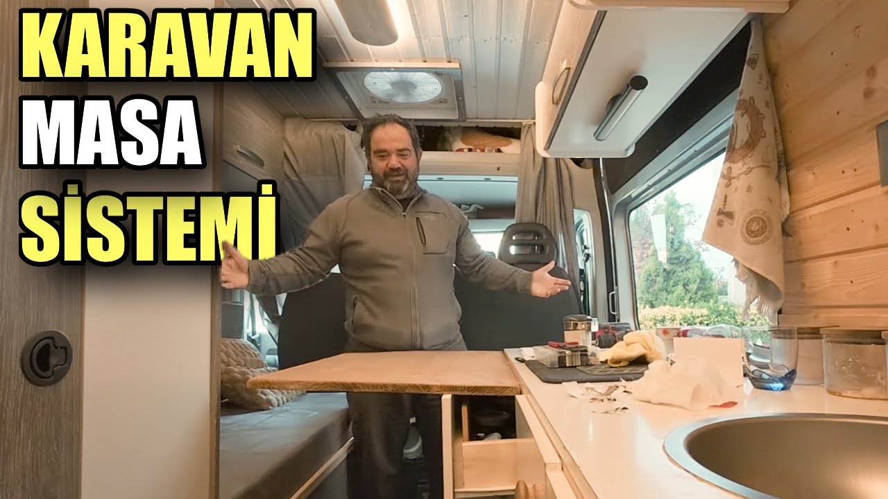 KARAVAN'DA BİR İLK 😁 | Karavan Hayatı | Vlog #197