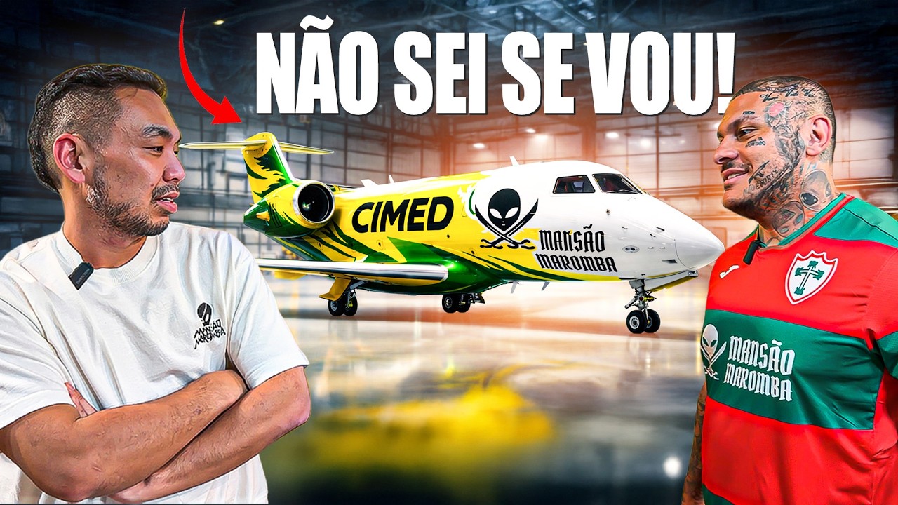 VAMOS ADESIVAR O AVIÃO DO JOÃO ADIBE 