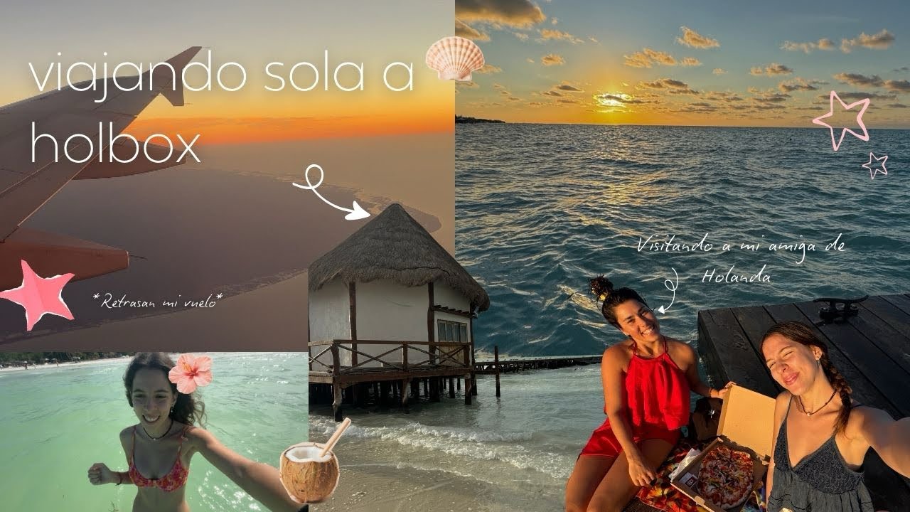Viajando sola una semana a holbox 💫