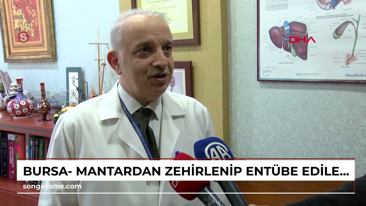 Bursa- Mantardan zehirlenip ent&uuml;be edilen Batuhan, babasının karaciğeriyle hayata tutundu