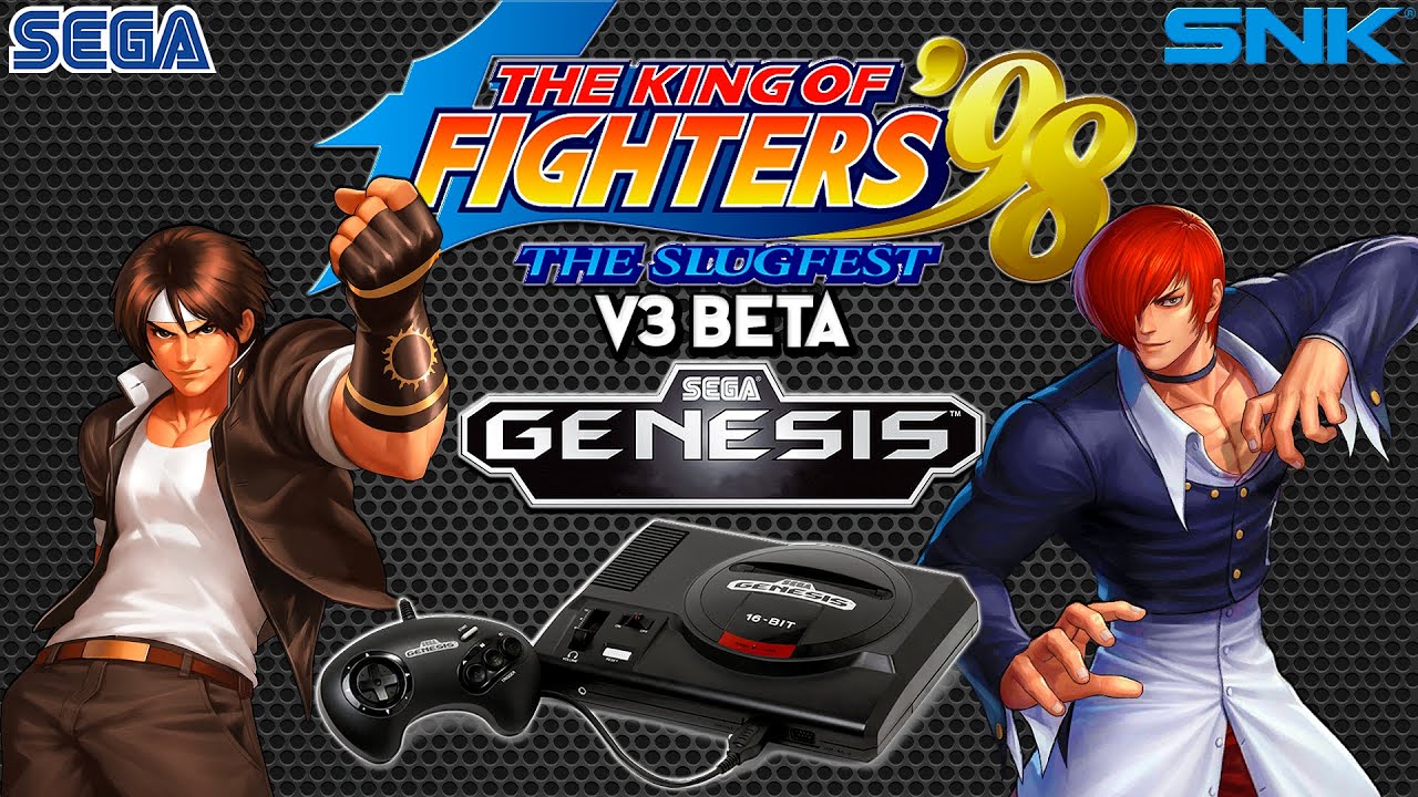 The King of Fighter '98 V3 BETA Tech Demo (Mega Drive/Sega Genesis) (HD)
