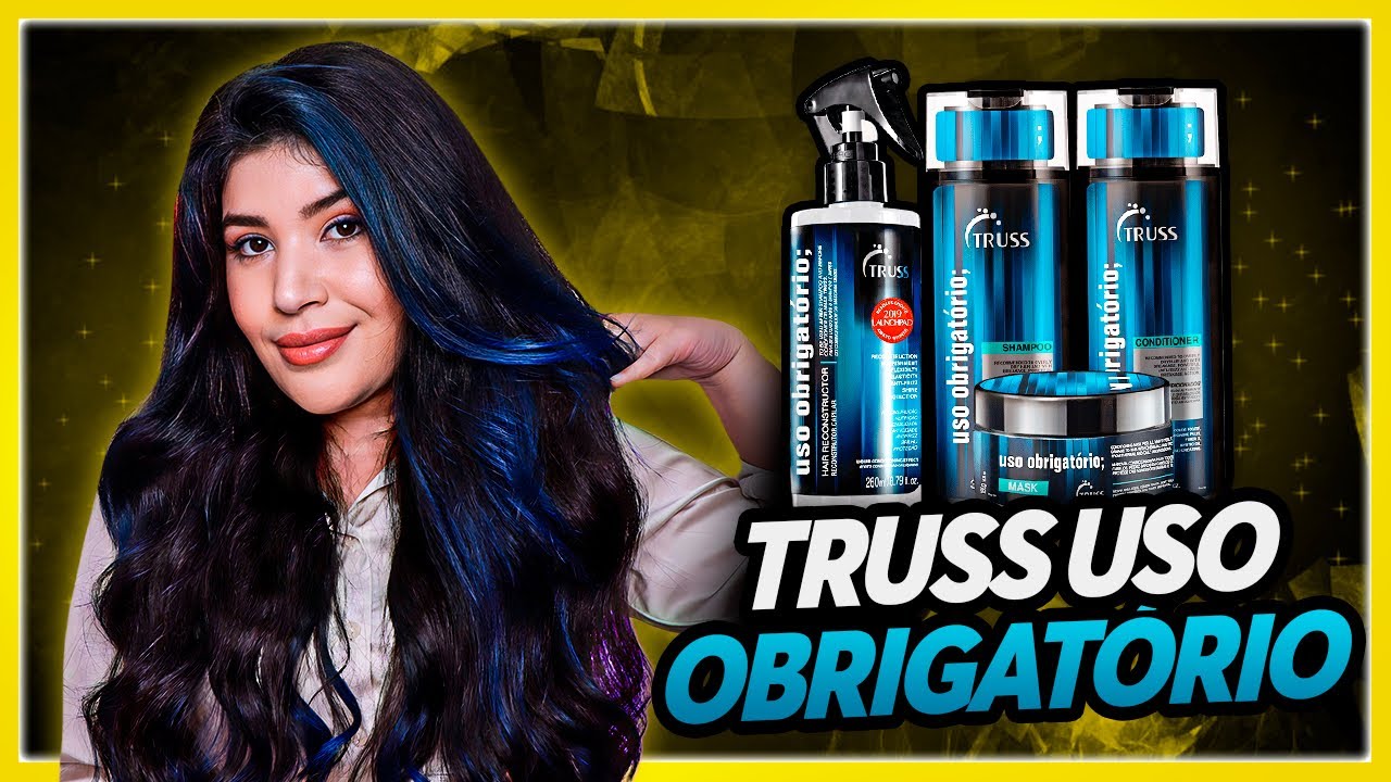 💙 Testei a linha USO OBRIGATÓRIO DA TRUSS: Nutrição e reconstrução [Vegano]