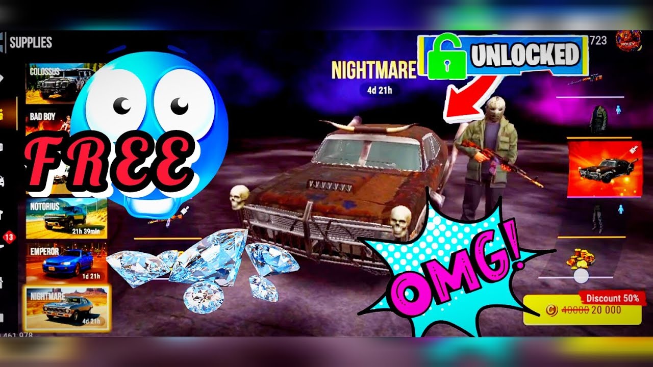 Free Nightmare Car Bundle Unlocked | @madout_official  | #madout2 #gaming #rolexgamers #nightmare