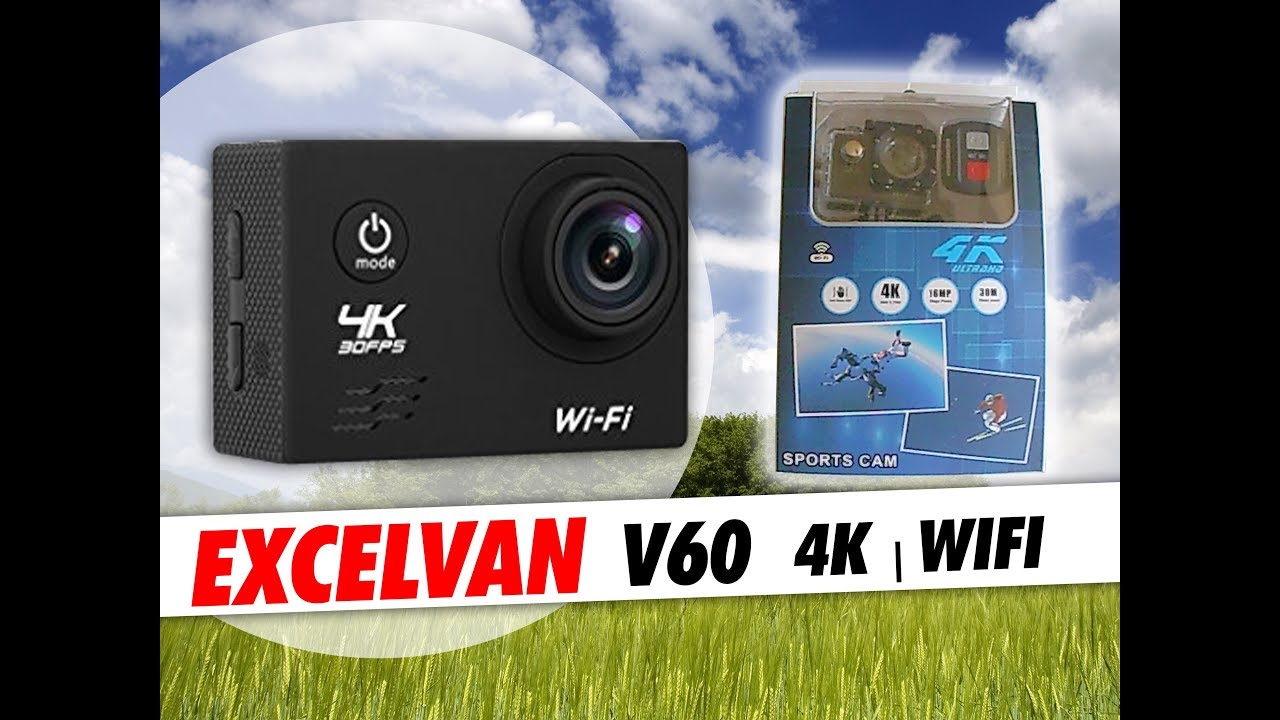 Excelvan V60 4K - UNBOXING ACTION CAM